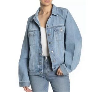 MADEWELL RAGLAN OVERSIZED JEAN JACKET